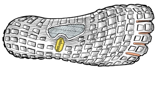 Vibram’s FiveFinger.