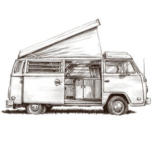 A 1975 VW Westfalia.