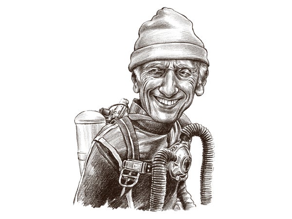 Jacques Cousteau.