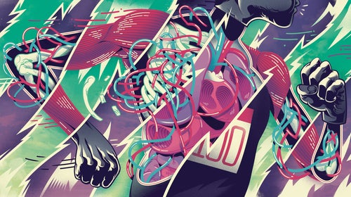 Lots of little things can wear down and break down over 100 miles.   Illustration by Gabriel Silveira