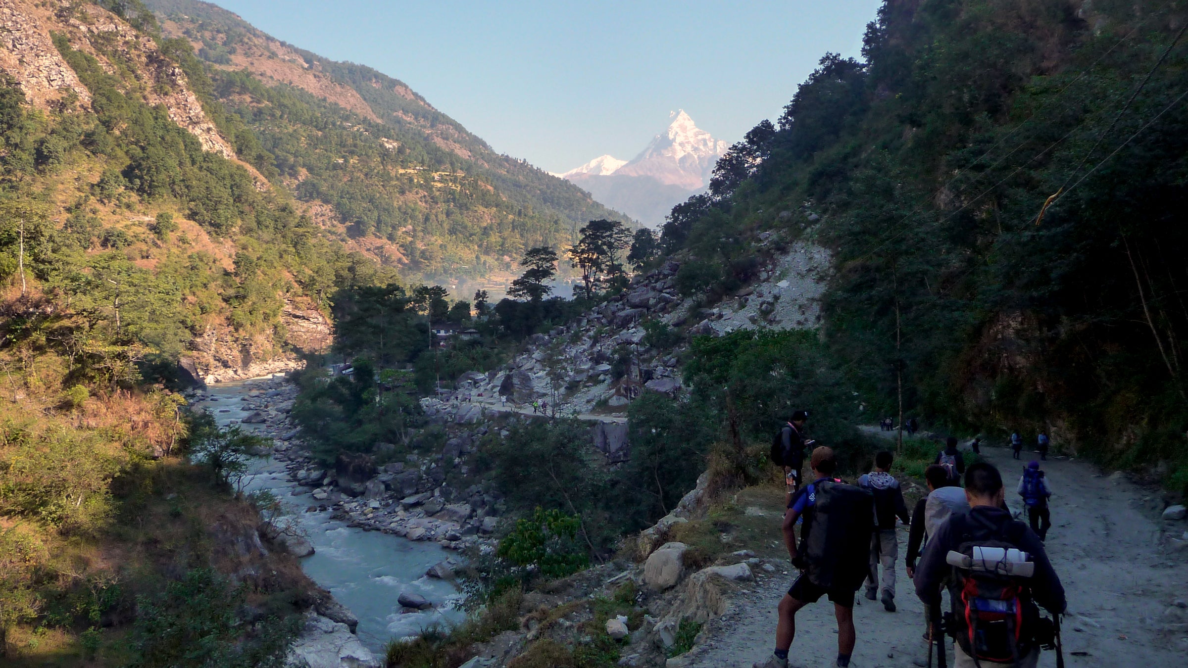 The villages affected lie within an 80-mile radius of the popular Annapurna trekking route.