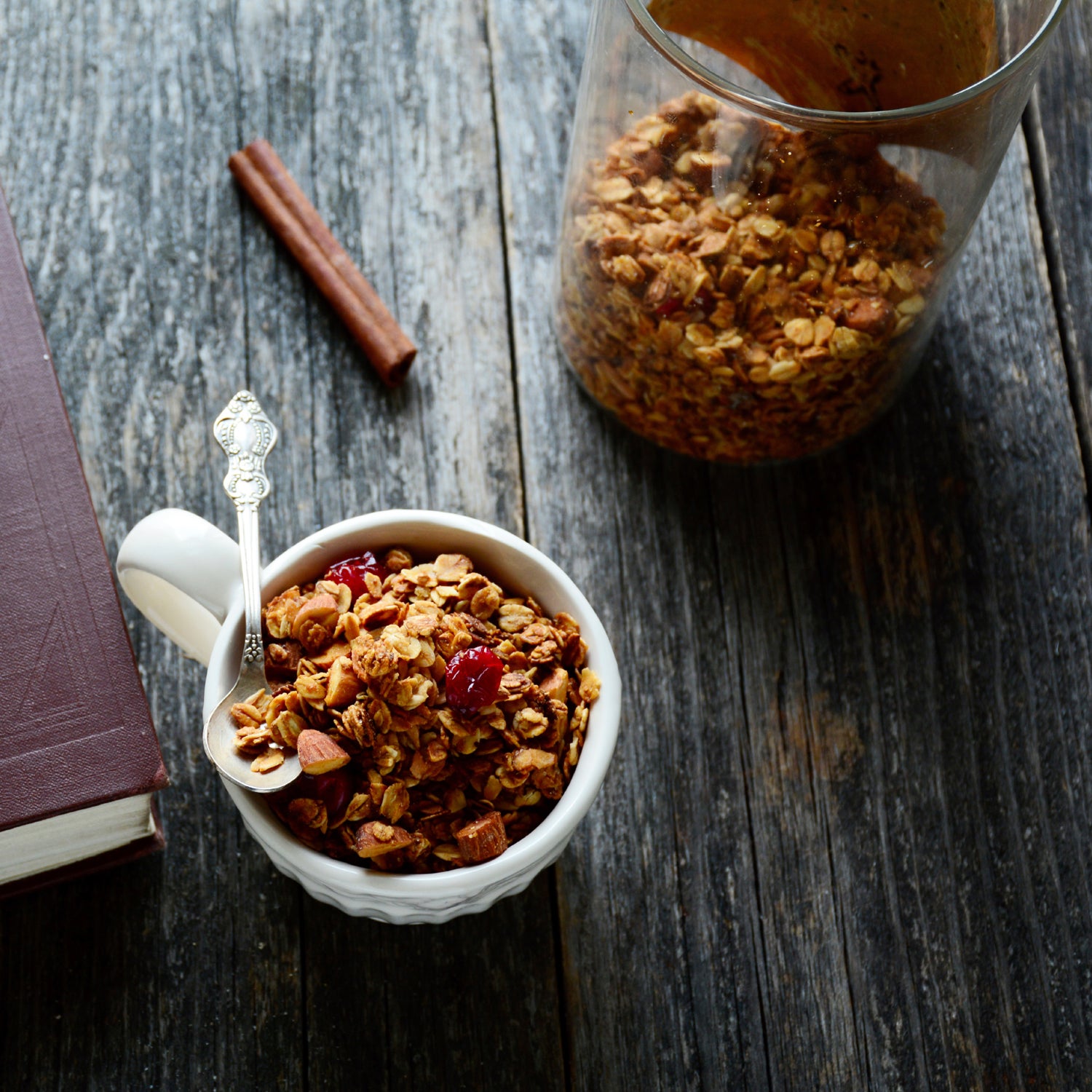 Our pick? Mountain House freeze-dried granola with milk and blueberries.