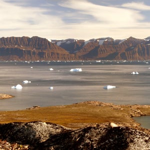 Mirror Wall is located in a rarely-visited part of Greenland's Scoresby Sund.