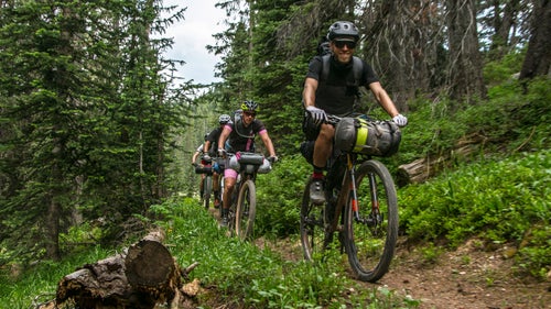There are multiple singletrack options each day, for those who want to deviate from forest service roads. (Highly recommended.) All riders are provided with turn-by-turn directions as well as GPS tracks. If you don't pay attention, you'll probably get lost. Keep your GPS (and other devices) charged with a portable solar charger.