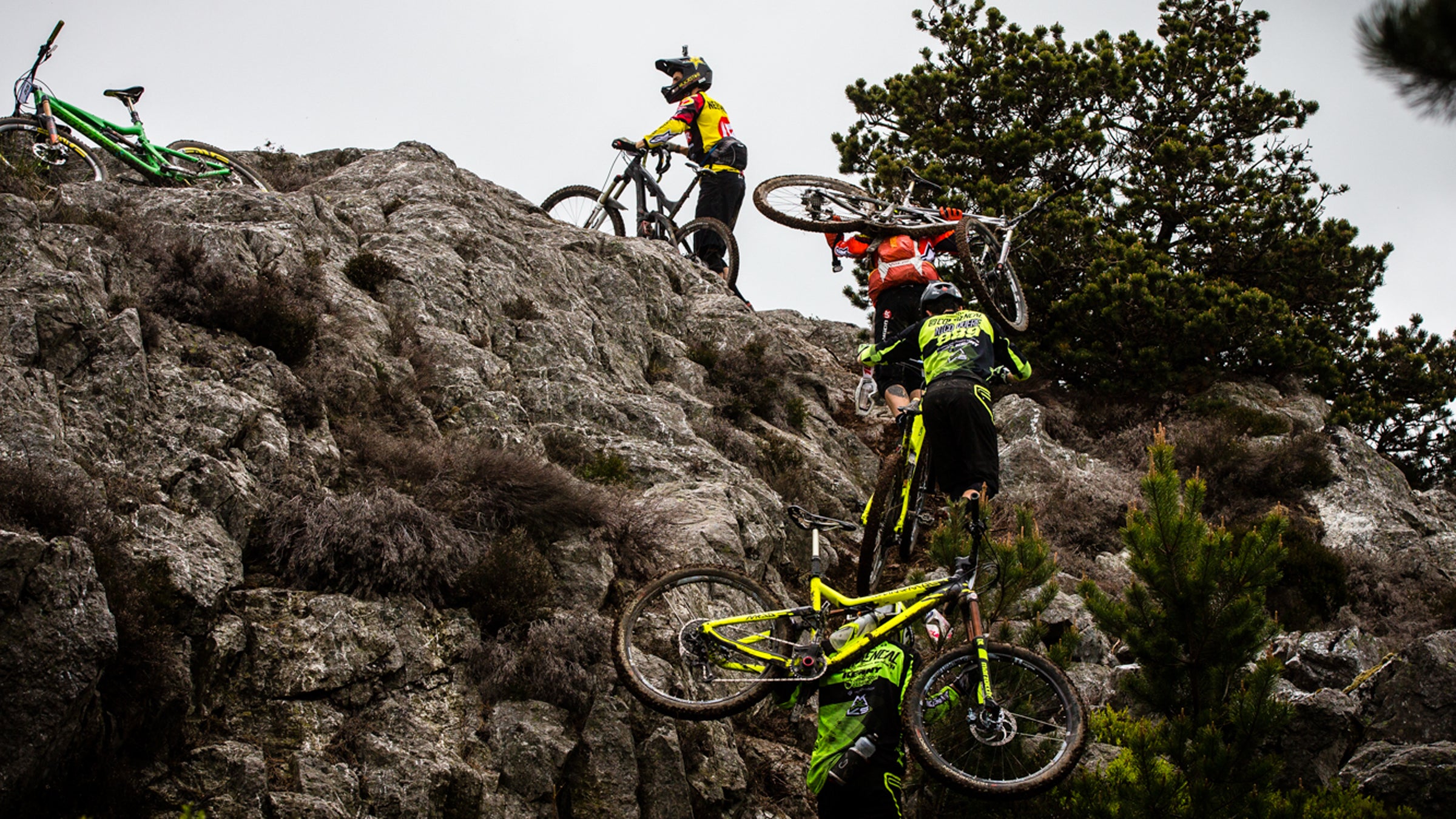 The Enduro World Series holds competitions in eight cities around the world.