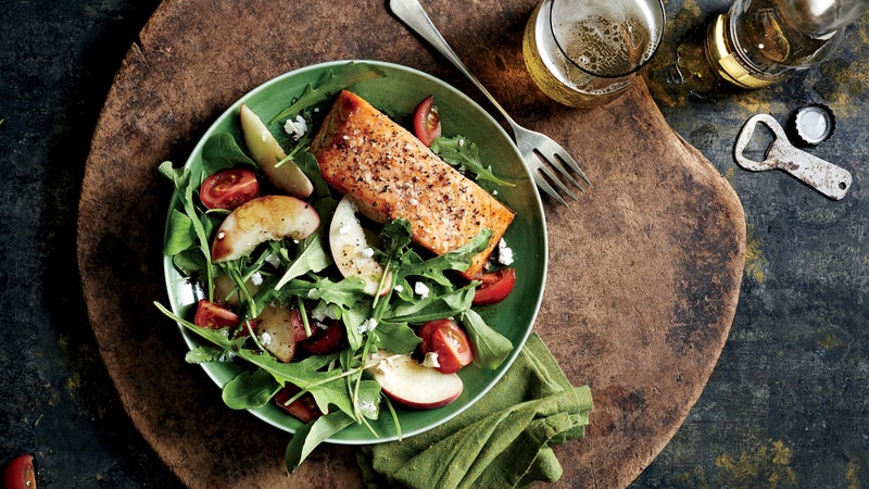 Kerri Walsh Jennings's salmon.