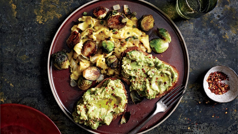 Emily Harrington's breakfast for dinner.