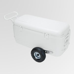 The cooler can supposedly keep ice cool for up to a week in 90-degree heat.