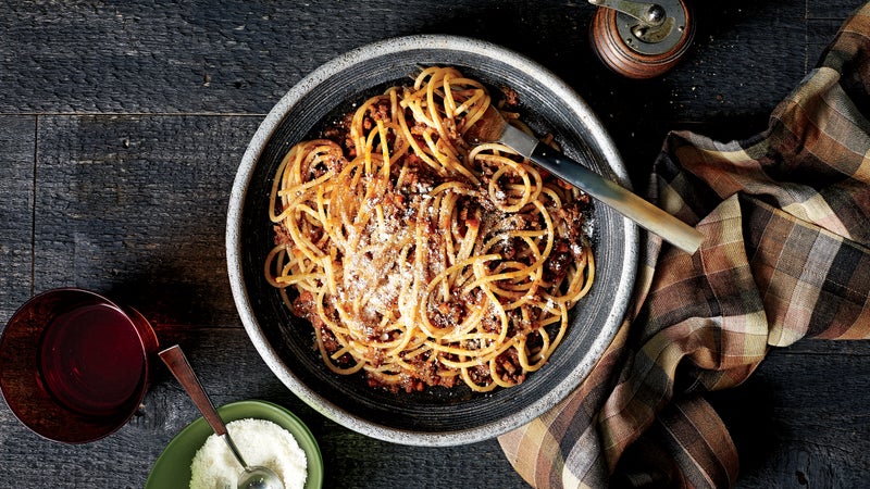 Keegan Bradley's Bolognese.