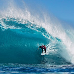 Owen Wright at Australia's Margaret River Pro in April.