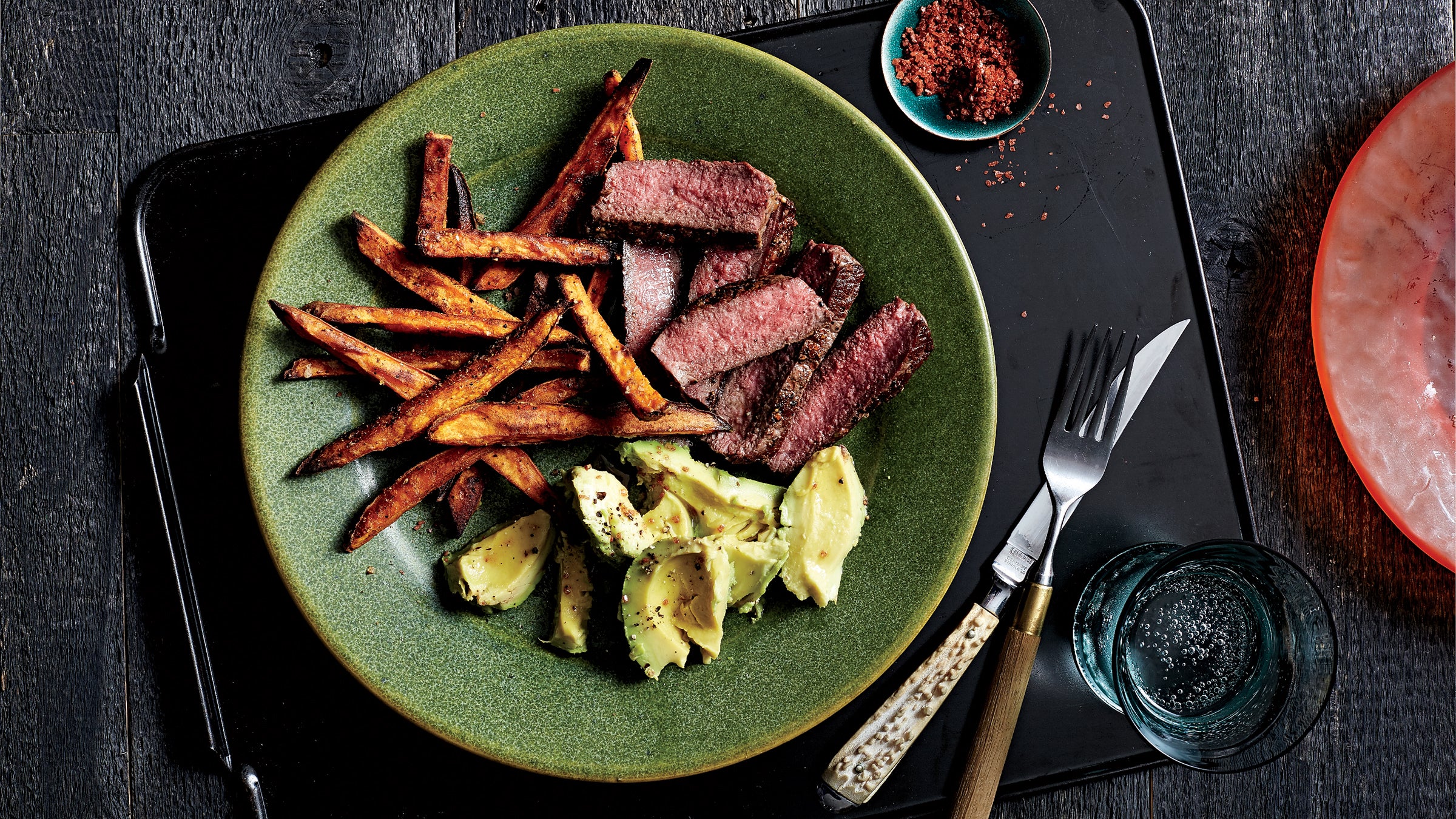 Shane Dorian's venison steak.