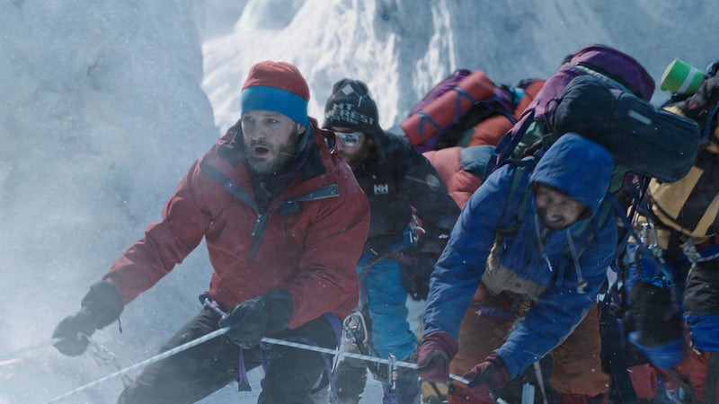 Jason Clarke in 'Everest'.