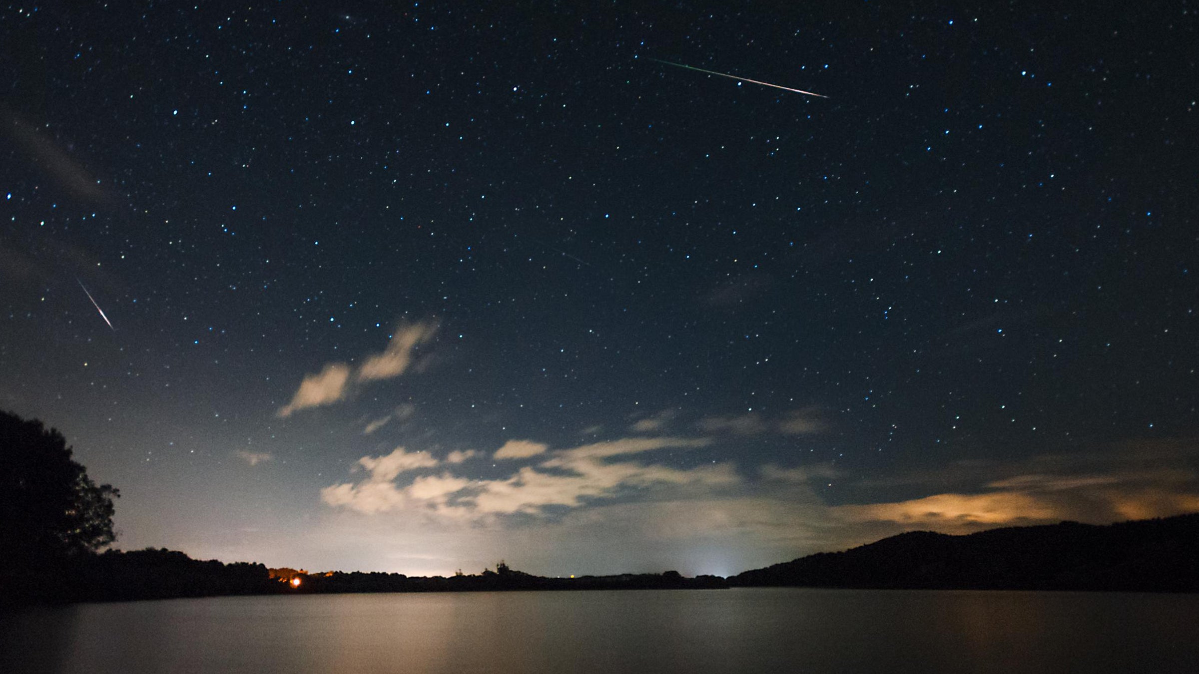 Up to 100 meteors per hour will cross the sky after 11 p.m. (local time) on Wednesday.