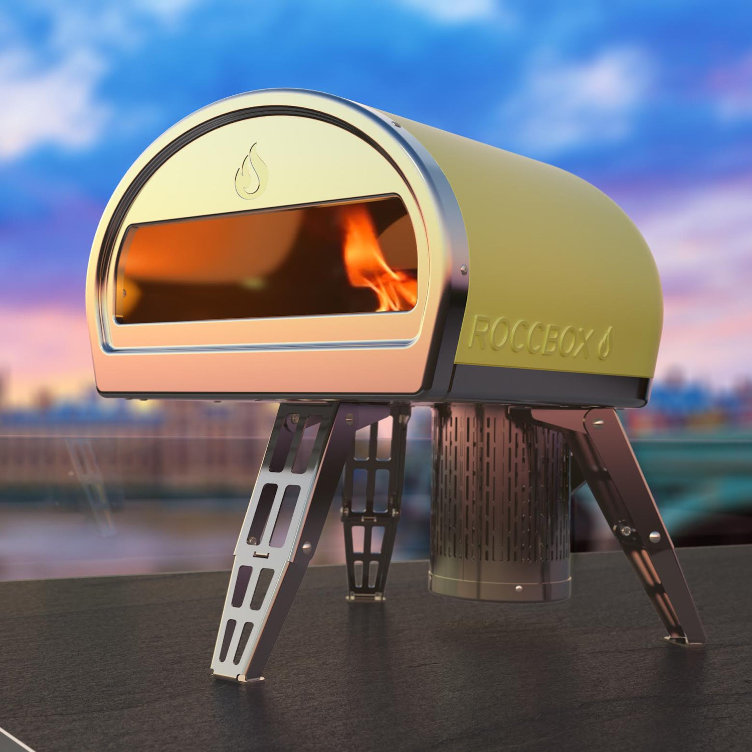 Roccbox was born when the founder of a wood-burning pizza oven company decided he wanted to make a portable version of his product. Read more.