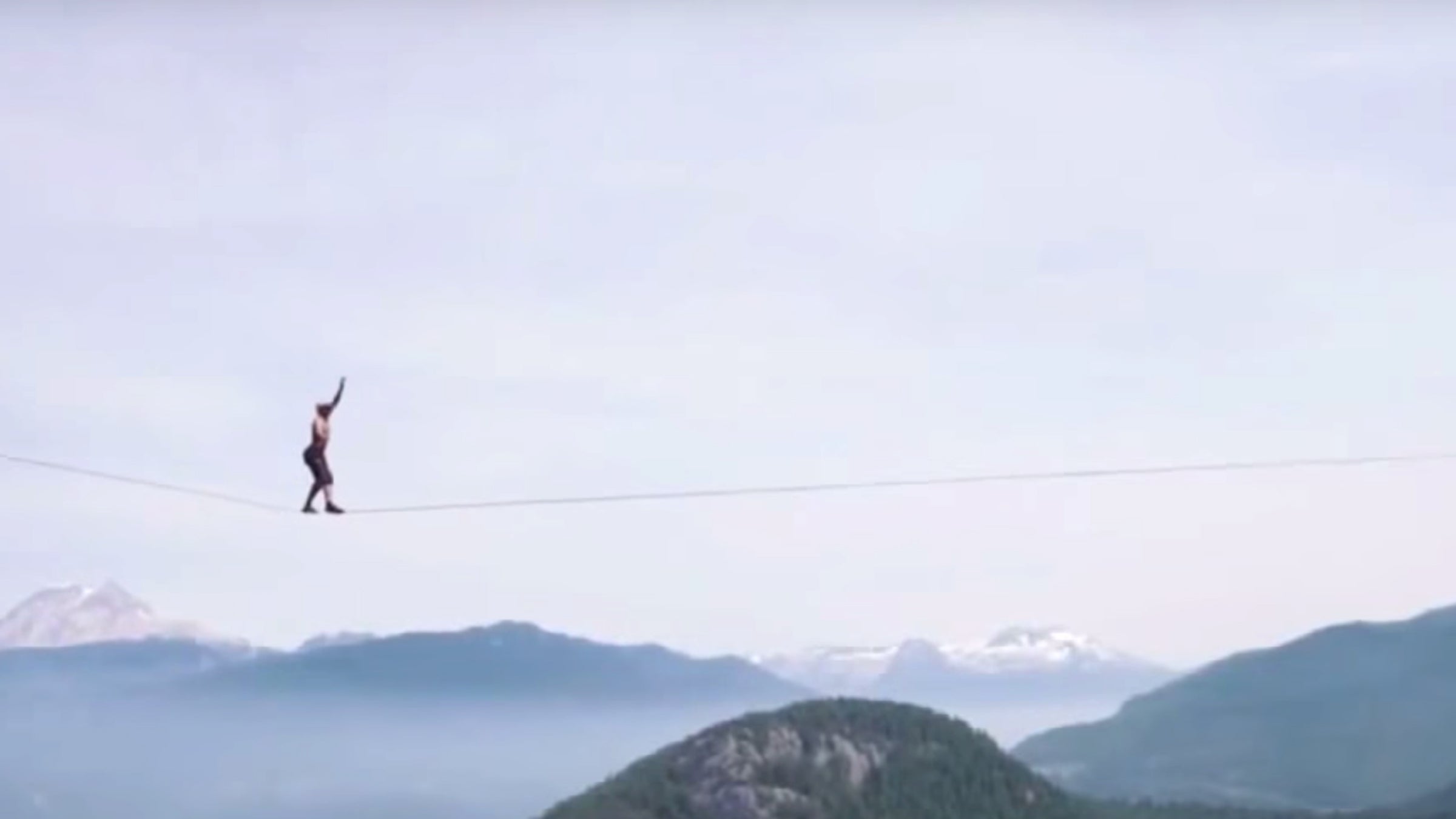 “I think it’s more dangerous driving here on the Sea to Sky Highway [British Columbia Highway 99] than doing what I do.”