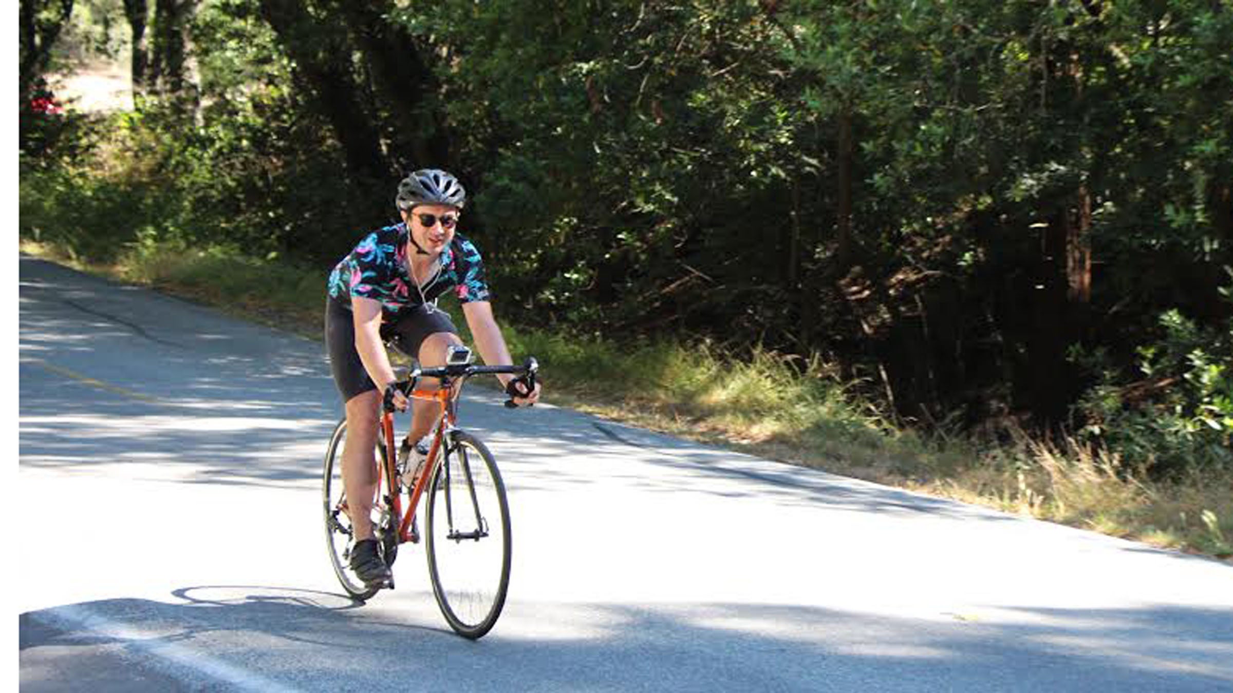 During his 48-hour ride, Craig Cannon took one 20-minute nap and burned nearly 30,000 calories.