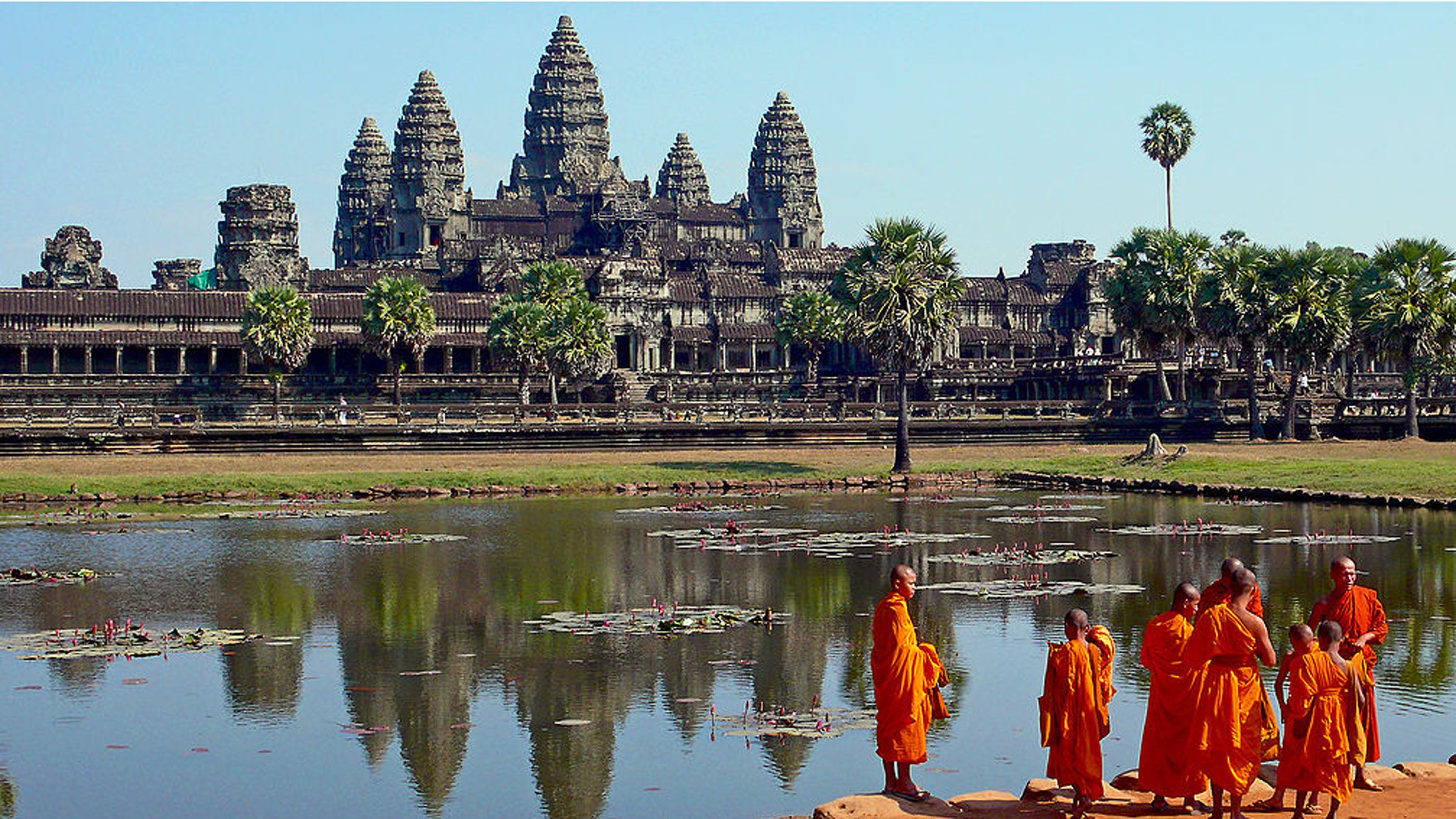 Temple of Angkor was ranked first.
