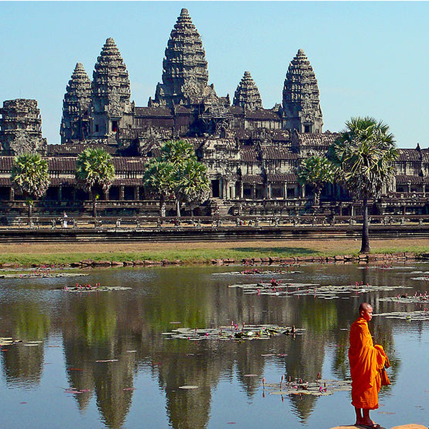 Temple of Angkor was ranked first.