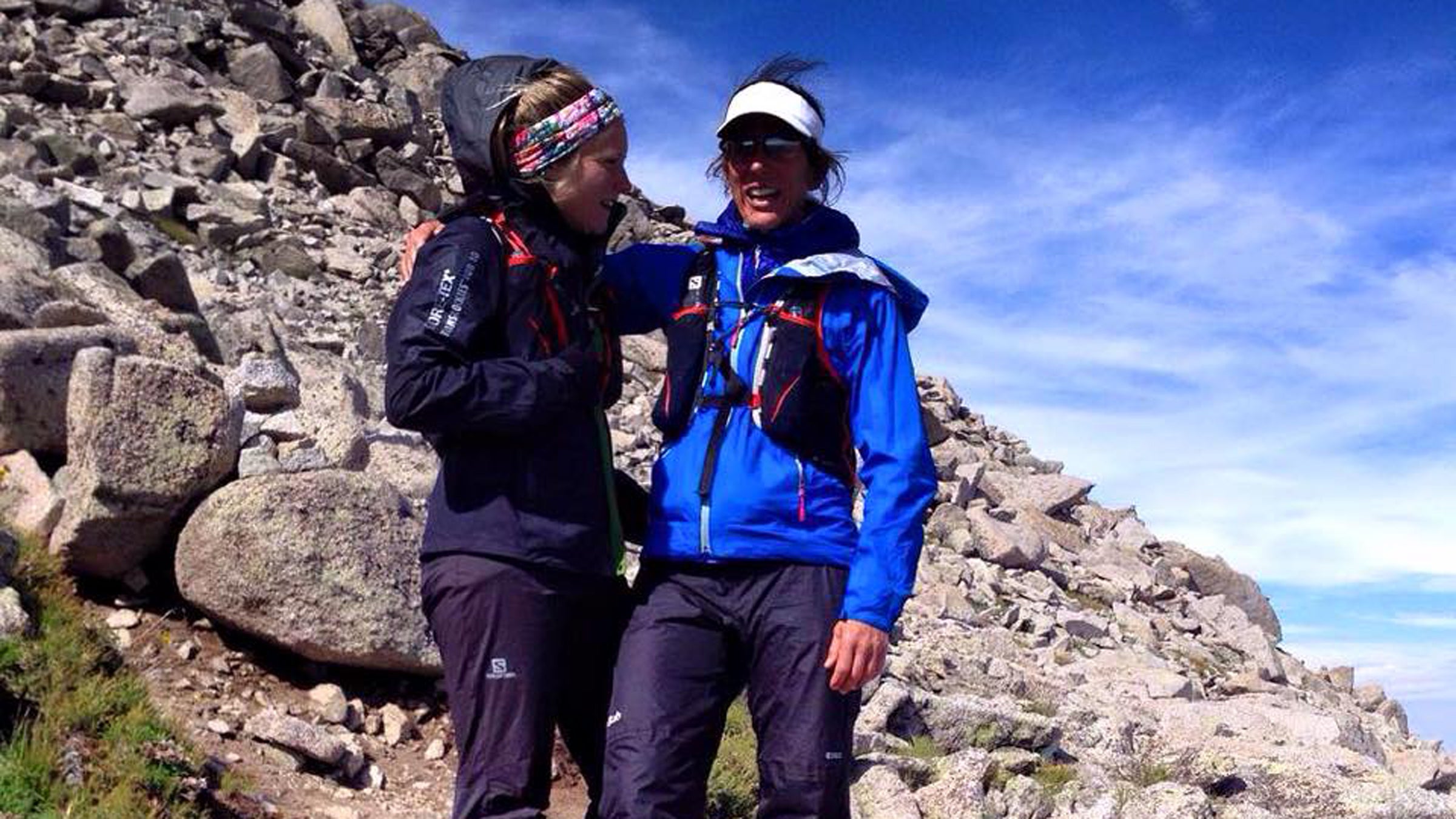 "The sun was out, the view was beautiful, and we were surrounded by great people," Frost wrote. "We made the decision to really enjoy that moment with everyone that had helped us get through."