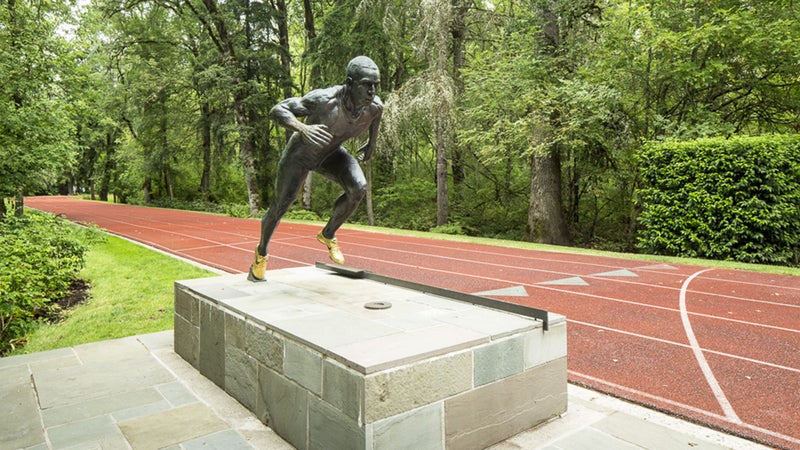 michael johnson track nike campus