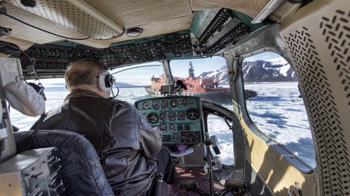 If you don鈥檛 have a drone to explore the islands, a 70鈥檚 era Russian MI-2 helicopter will do just fine. Stepping aboard this vintage helicopter requires the suspension of one鈥檚 normal life preservation instincts鈥攑ay no attention to the duct tape!