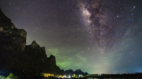 Nighttime in Big Sur.