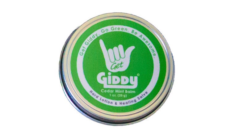 Get Giddy hand balm