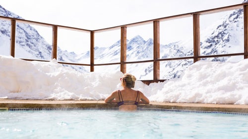 Portillo is one of the most perfect pool and hot tub locations any of us have ever seen. The scene at the pool rotates between serene family time and party central.  No matter the vibe, it’s the perfect place to enjoy a beer after a full day of skiing.