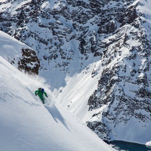 South America quickly became the focus of the ski world when a possible record breaking storm—think nearly 20 feet of powder—popped up on the radar late this summer. The Freeride World Tour even scheduled a last-minute qualifier in September to take advantage of the region’s snowfall. 
Just a few hours from Chile’s capital Santiago, the ski retreat of Portillo was in the heart of the storm. Colorado-based photographer Liam Doran had been watching the Weather Channel and asked pro skiers Sven Brunso and Amie Engerbretson to make the trip. Pisco sours, mountain-side hot tubs, good meals, and bluebird days forecasted after the storm made the decision easy. Here, Doran shares a few of his favorite shots and shows what an August ski vacation is supposed to look like.