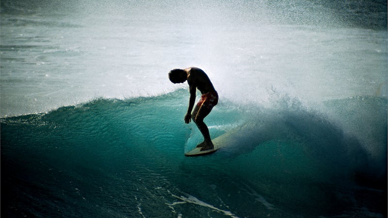 "In combat you wait and you wait, and then you engage in a firefight," a surf therapy participant said. "In surfing, you wait and you wait, and then you get a beautiful adrenaline rush."