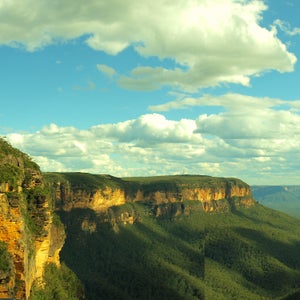 An overlook in Australia's Blue Mountains National Park. Tuesday's incident happened in Blackheath on the western edge of the park.