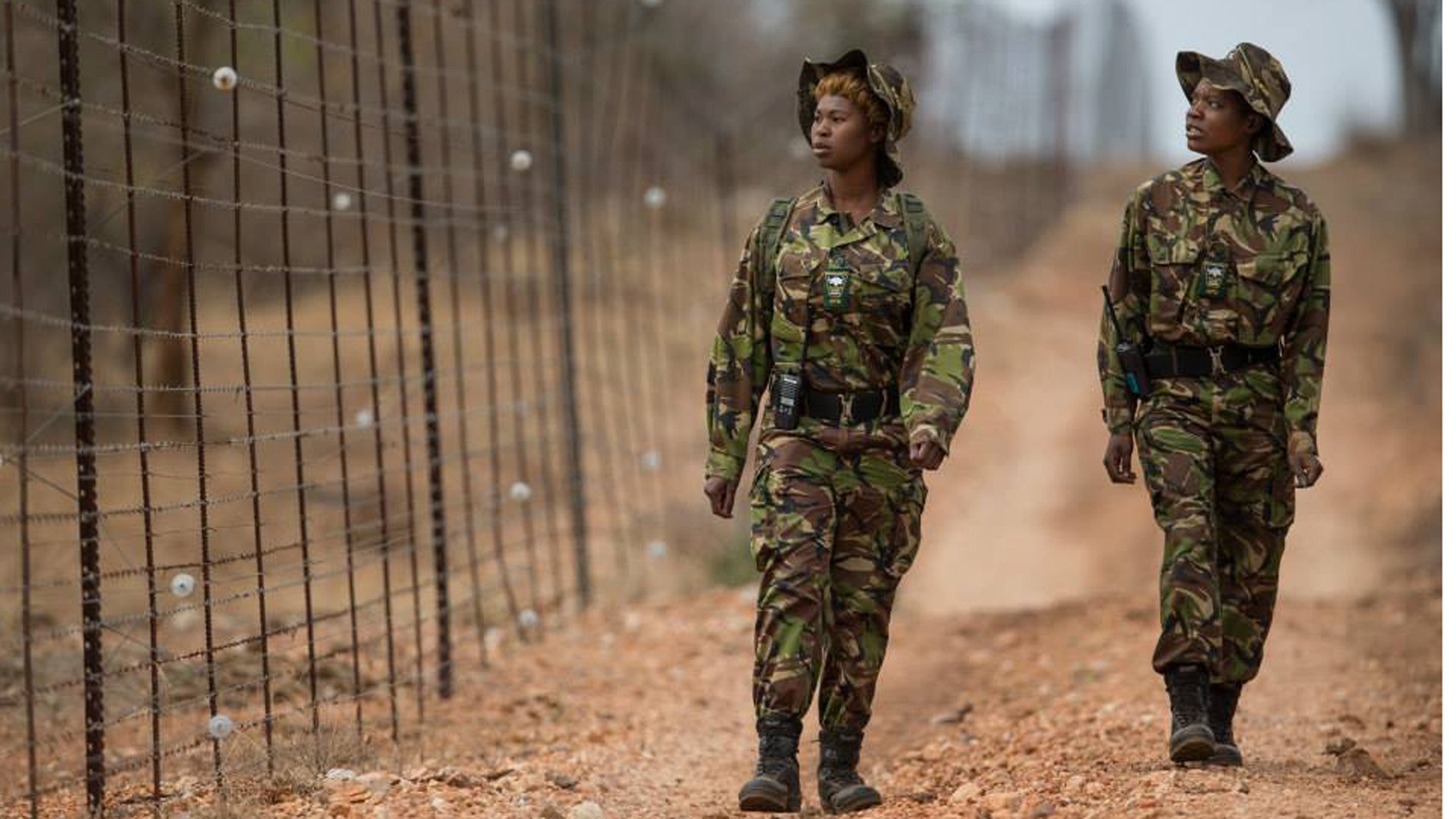 The Black Mamba Anti-Poaching Unit is a mostly female ranger group in South Africa.