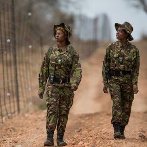 The Black Mamba Anti-Poaching Unit is South Africa's first mostly-female ranger group.