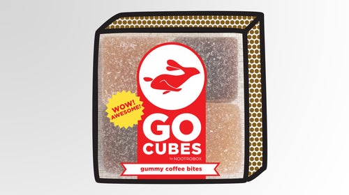 Pictured: actual Go Cubes, not actual packaging.