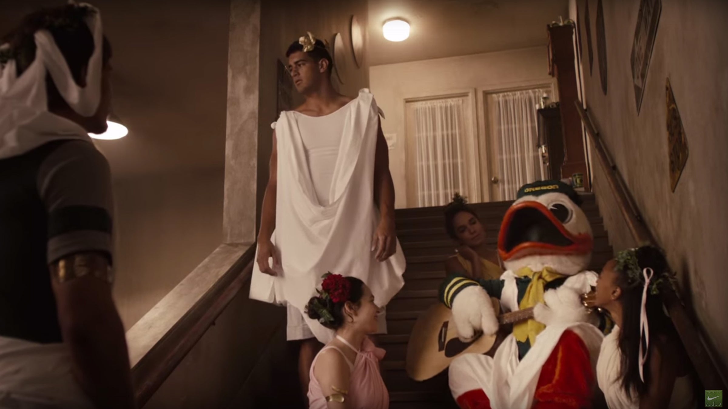 The relationship between Nike and the University of Oregon spans four decades. Nike designer Tinker Hatfield also appears in the film.