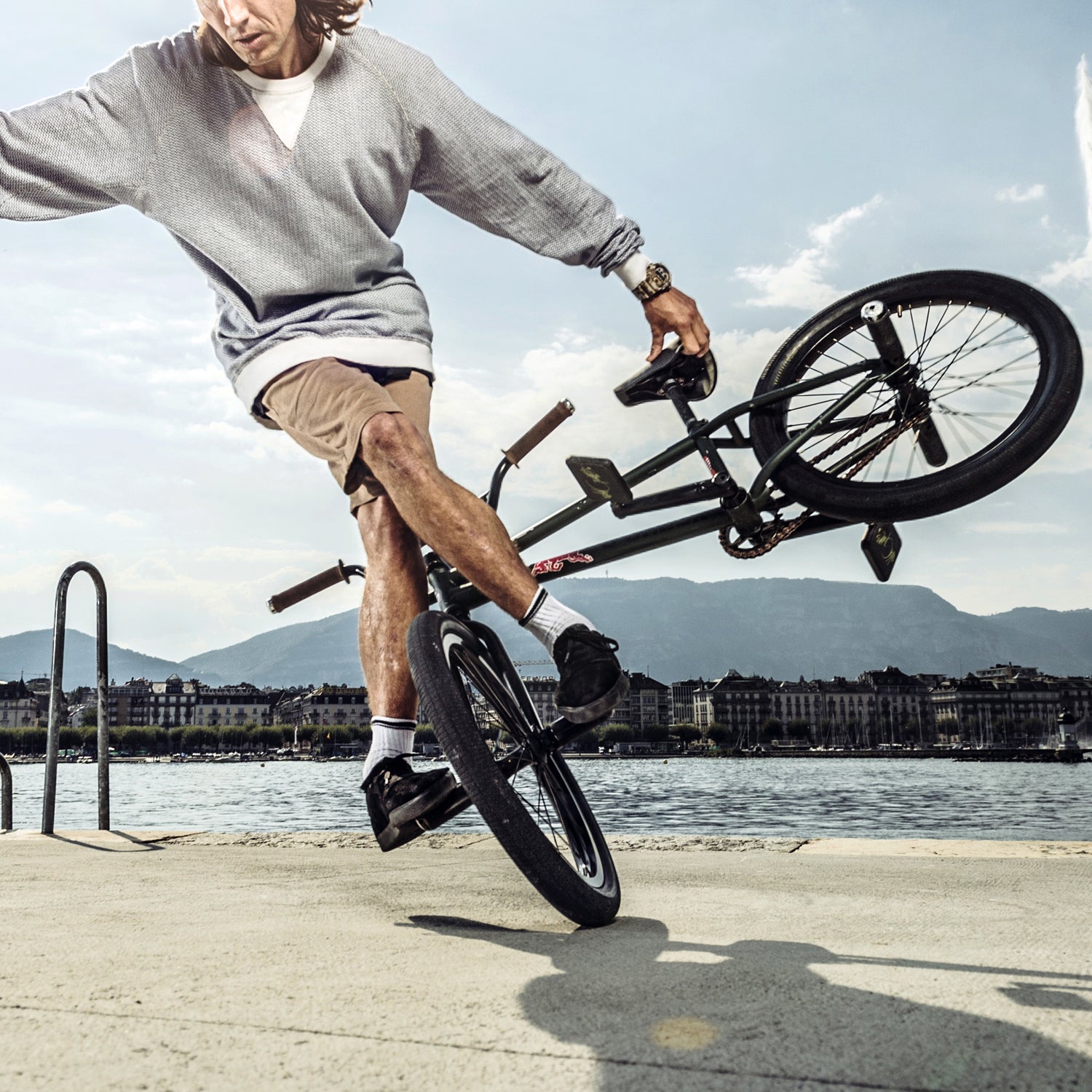 BMX riders who went through mindfulness training felt differently during competition.