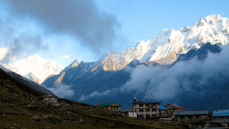 Langtang Valley in October 2012.