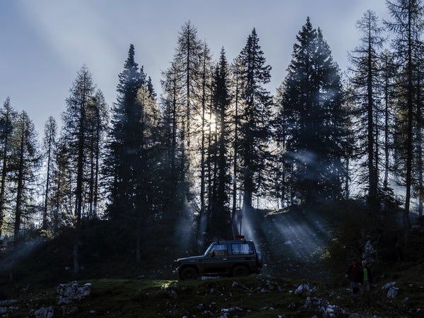 An overland trail is meant for four-wheel-drive capable cars, or bikes.