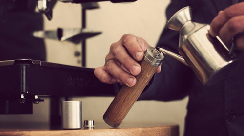 The Kole flask is designed to hold three to four shots of your favorite beverage—making it small enough to stash in a pocket.