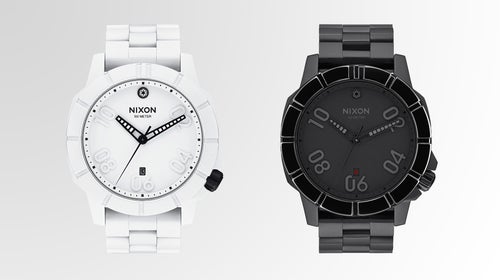 From left: Nixon's Ranger Stormtrooper watch and Ranger Imperial Pilot watch.