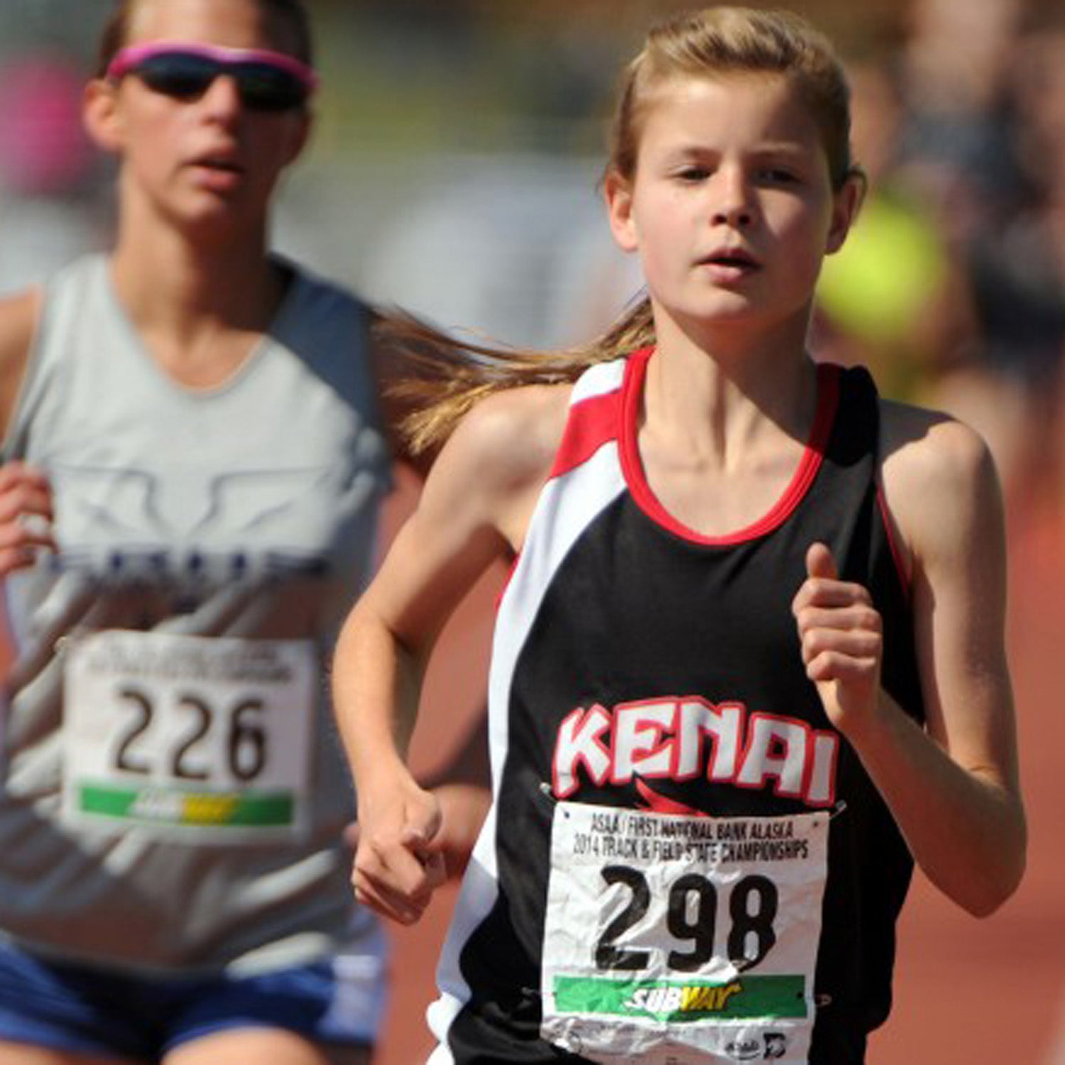 Ostrander ran the 2.92-mile World Mountain Running course, which featured 820 feet of elevation gain and descent, in 19:44.