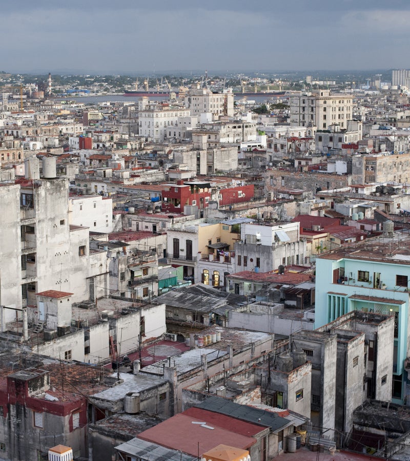 Cuba's sprawl.