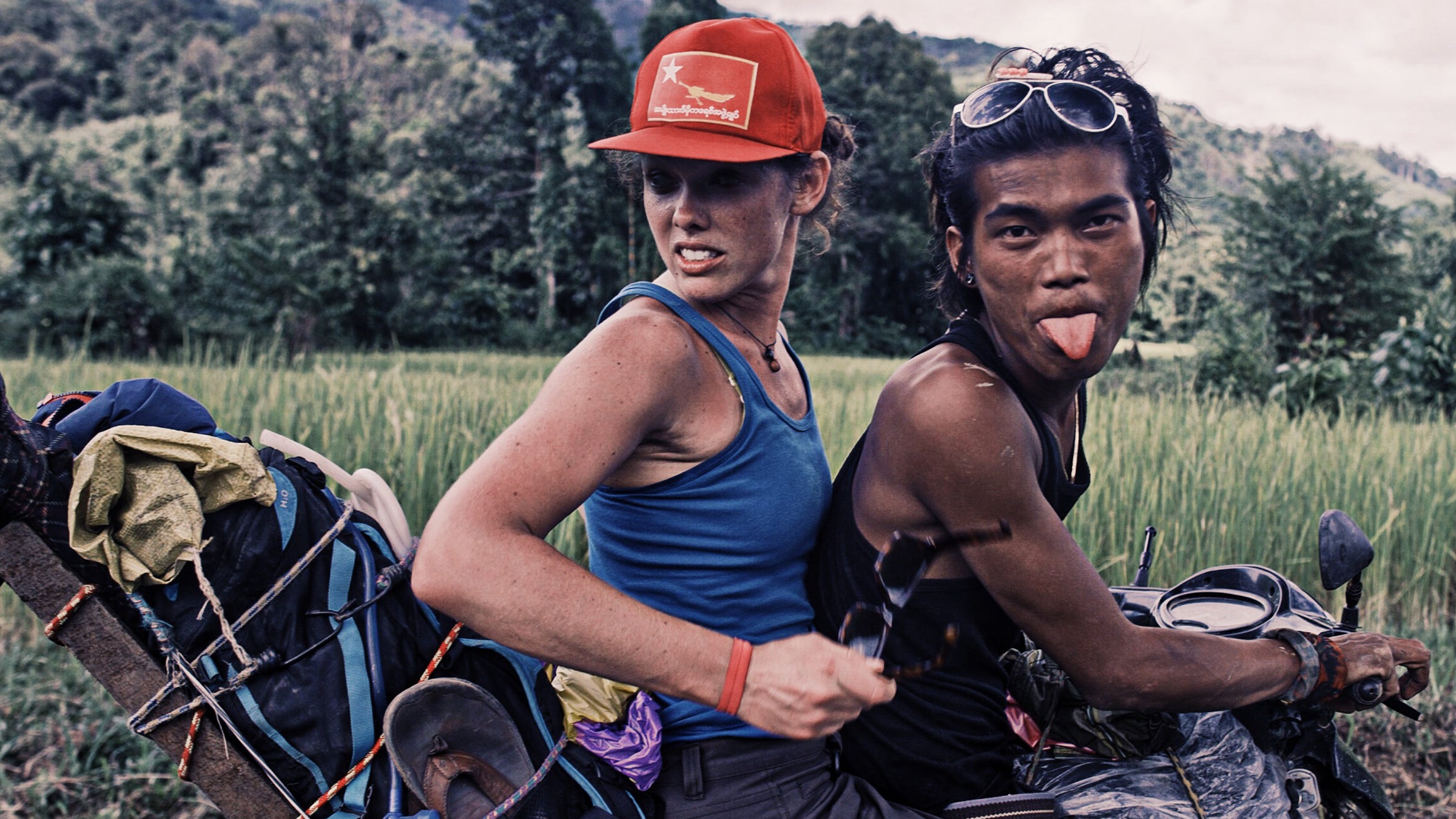 Taylor Rees in Myanmar, while filming 'Down to Nothing'. The team had to ditch more than half their supplies as they made an unsupported trek to the base of Hkakabo Razi.