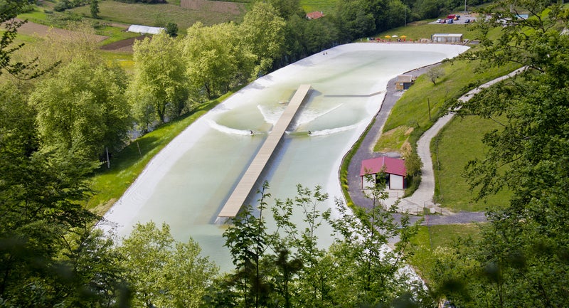 The Wavegarden demo center.