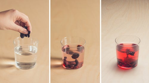 Dried kokum turns water dark red with a tart and fruity taste, and could help fight inflammation.