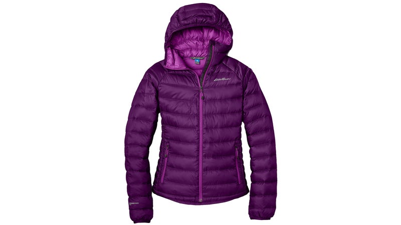 Eddie Bauer Jacket Womens Small Purple Storm Down 800 Coat