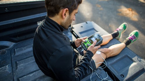 Using a MarcPro device. It must be approved by the FDA to improve strength and facilitate recovery, and some of MarcPro's products are also approved for pain relief.