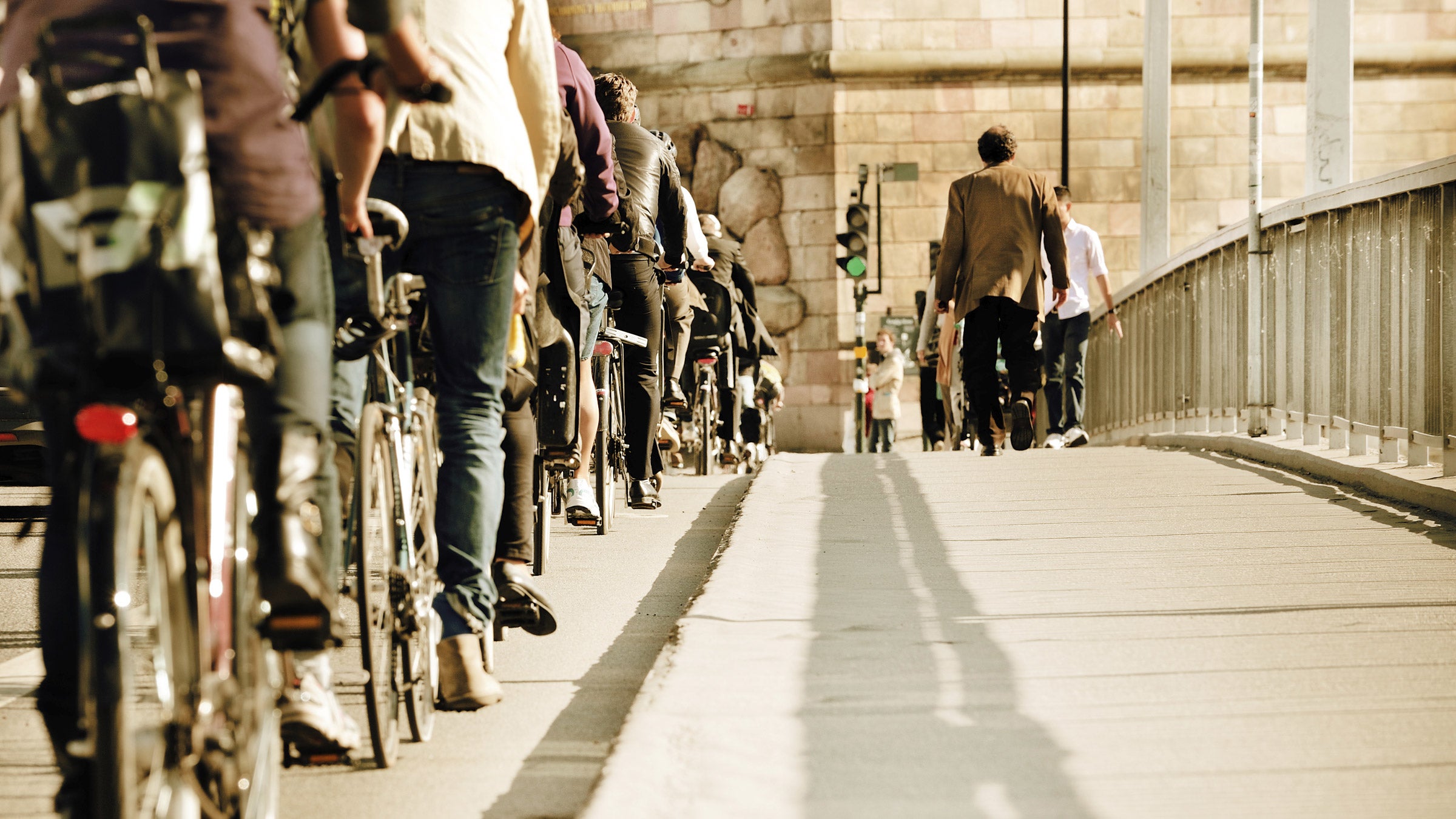 Bike helmet laws deter people from riding bikes at all, which makes cars less careful around the few riders that are on the streets.