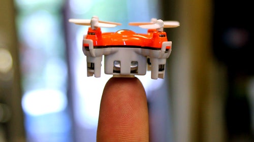 The Aerius is just bigger than a quarter and meant to help people learn to fly drones.