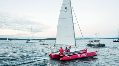 The start at Port Townsend.